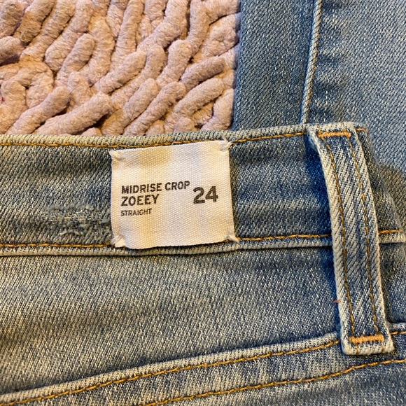 Hudson “Zoeey” Mid-rise Crop Straight Leg Jeans - Picture 7 of 12